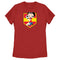 Women's Betty Boop Spain Soccer Badge T-Shirt