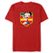 Men's Betty Boop Spain Blue Soccer Badge T-Shirt