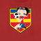 Women's Betty Boop Spain Blue Soccer Badge T-Shirt