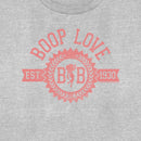 Women's Betty Boop Love Collegiate Badge T-Shirt