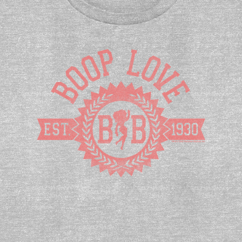 Women's Betty Boop Love Collegiate Badge T-Shirt