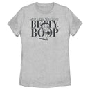 Women's Betty Boop Just A Gal Who Loves T-Shirt