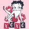 Junior's Betty Boop XOXO Kisses T-Shirt