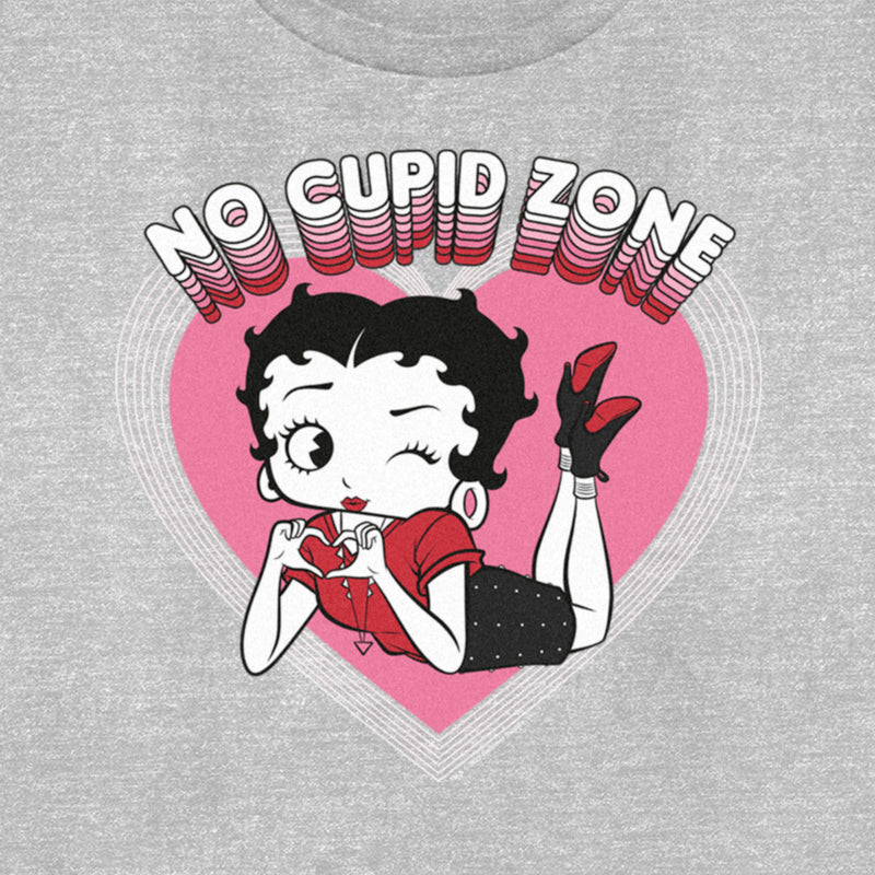 Women's Betty Boop No Cupid Zone T-Shirt