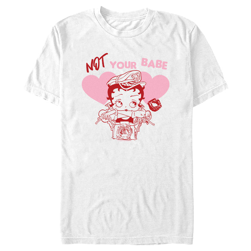 Men's Betty Boop Not Your Babe T-Shirt