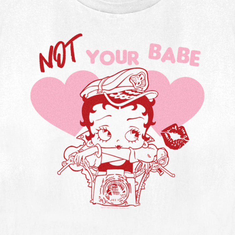 Women's Betty Boop Not Your Babe T-Shirt