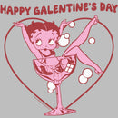 Men's Betty Boop Happy Galentine's Day T-Shirt