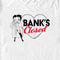 Men's Betty Boop Bank's Closed T-Shirt