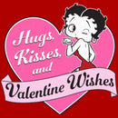 Junior's Betty Boop Valentine Wishes T-Shirt