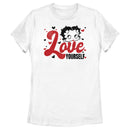 Women's Betty Boop Love Yourself T-Shirt