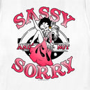 Women's Betty Boop Sassy and Not Sorry T-Shirt