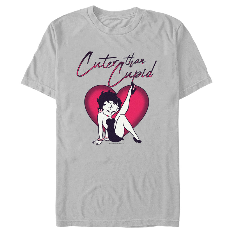 Men's Betty Boop Cuter Than Cupid T-Shirt