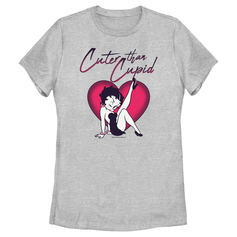 Women's Betty Boop Cuter Than Cupid T-Shirt