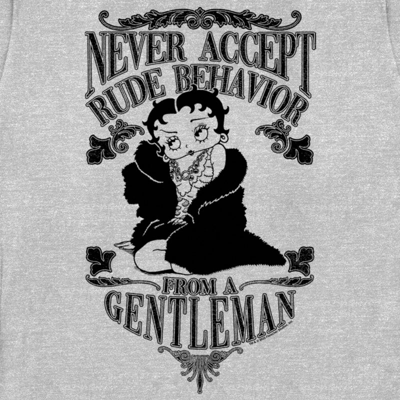 Women's Betty Boop Rude Gentleman T-Shirt