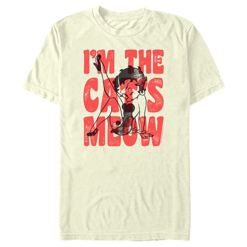 Men's Betty Boop I'm the Cats Meow T-Shirt