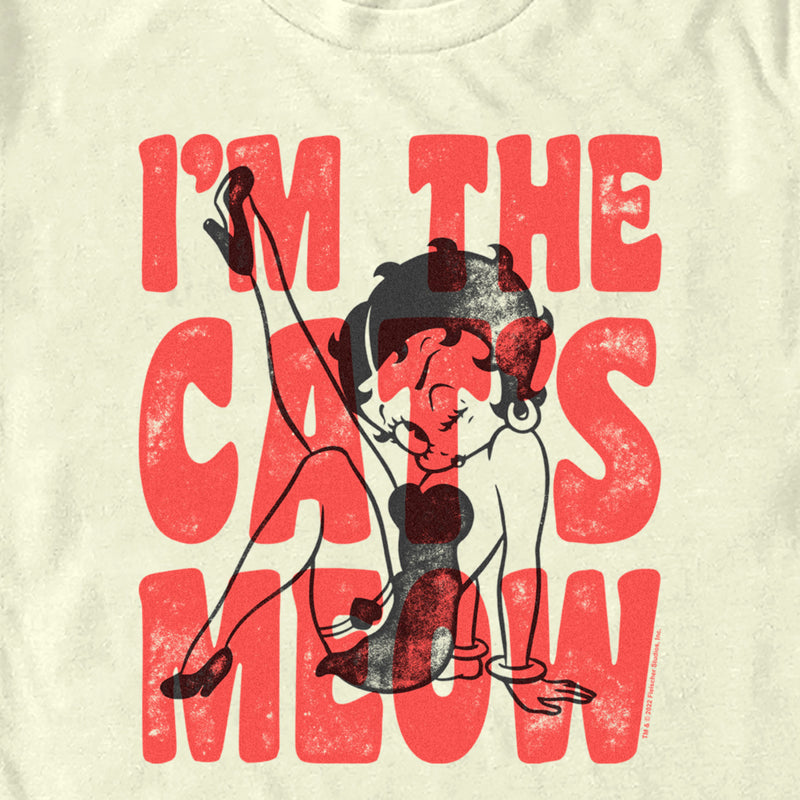 Men's Betty Boop I'm the Cats Meow T-Shirt