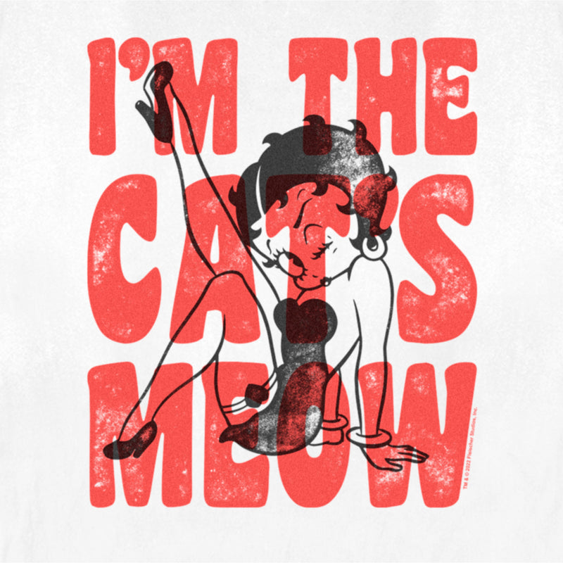 Women's Betty Boop I'm the Cats Meow T-Shirt