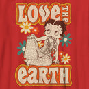 Boy's Betty Boop Love the Earth T-Shirt