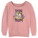 Junior's Betty Boop Floral Dog Mom Sweatshirt