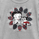 Girl's Betty Boop Easter Egg Frame T-Shirt