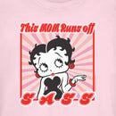 Junior's Betty Boop This Mom Runs Off Sass T-Shirt