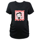 Women's Betty Boop This Mom Runs Off Sass Retro T-Shirt