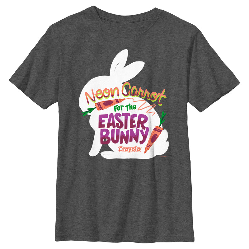 Boy's Crayola Neon Carrot For The Easter Bunny T-Shirt