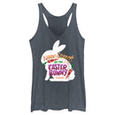 Women's Crayola Neon Carrot For The Easter Bunny Racerback Tank Top