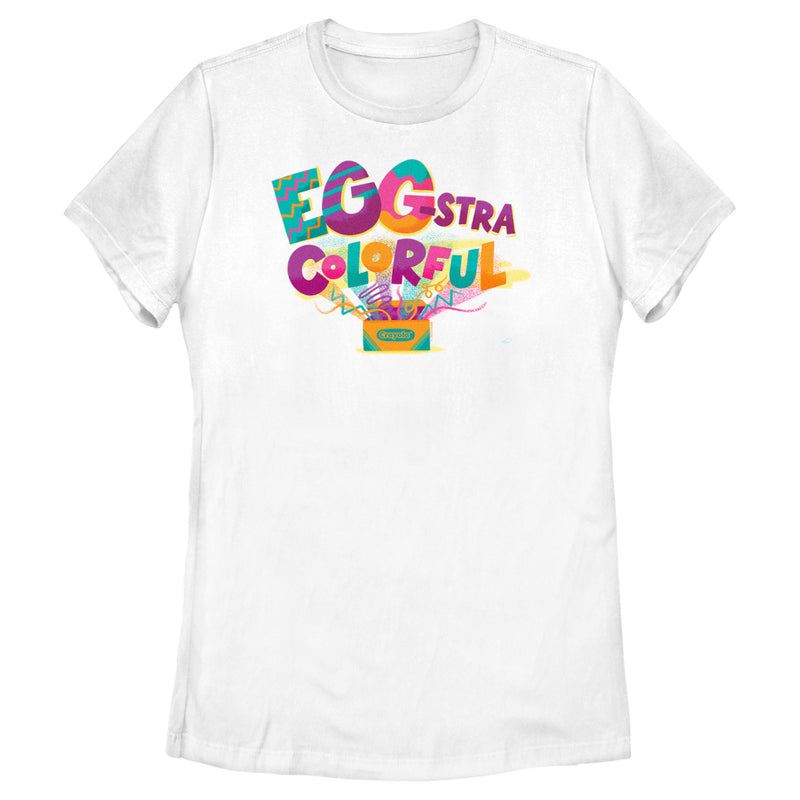 Women's Crayola Easter Egg-Stra Colorful T-Shirt