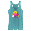 Women's Crayola Easter Duckling Hatch Racerback Tank Top