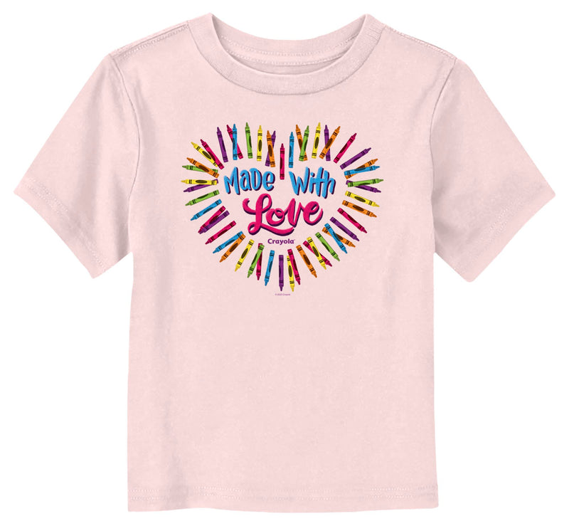 Toddler's Crayola Made With Heart T-Shirt