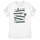 Women's Crayola Animal Print Crayon Label T-Shirt