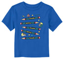 Toddler's Crayola Animal Print Shapes T-Shirt