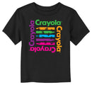 Toddler's Crayola Bright Crayons Logo T-Shirt