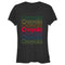 Junior's Crayola Rainbow Colors Logo T-Shirt