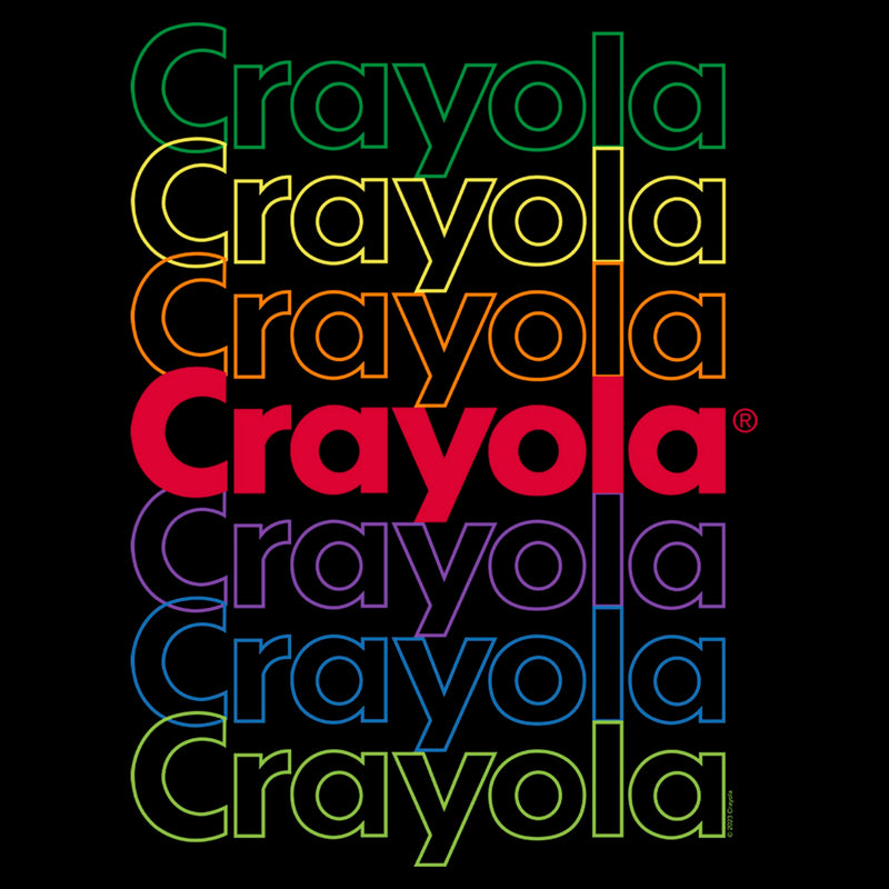 Toddler's Crayola Outline Colors Logo T-Shirt