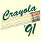 Men's Crayola Retro Colors Logo T-Shirt