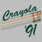 Women's Crayola Retro Colors Logo T-Shirt