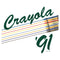 Junior's Crayola Retro Colors Logo T-Shirt