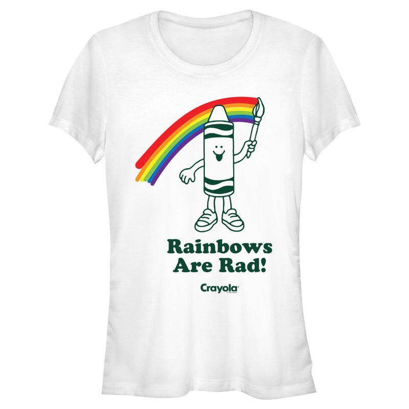 Junior's Crayola Rainbows Are Rad T-Shirt