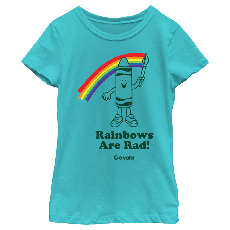 Girl's Crayola Rainbows Are Rad T-Shirt