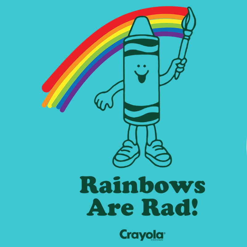 Girl's Crayola Rainbows Are Rad T-Shirt