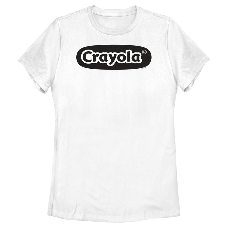 Women's Crayola Classic Black Logo T-Shirt