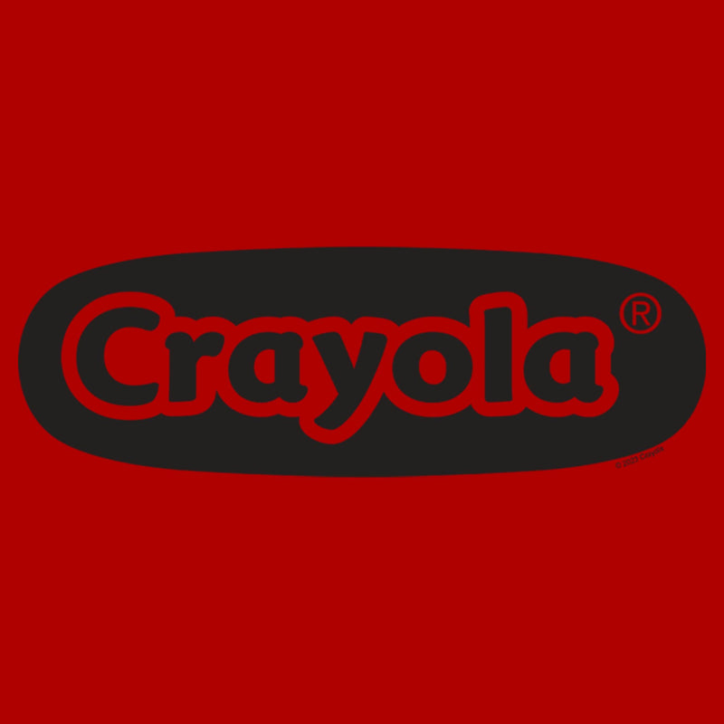 Junior's Crayola Classic Black Logo T-Shirt