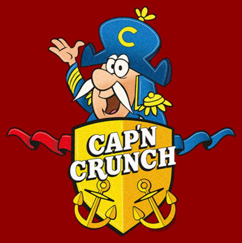 Women's Cap'n Crunch Gold Crest Portrait T-Shirt