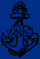 Junior's Cap'n Crunch Black and White Anchor Logo T-Shirt