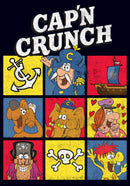 Women's Cap'n Crunch Crew Squares T-Shirt