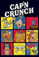 Junior's Cap'n Crunch Crew Squares T-Shirt