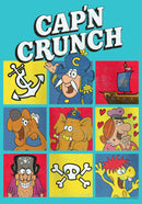 Girl's Cap'n Crunch Crew Squares T-Shirt