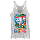 Women's Cap'n Crunch Christmas Crunch Packaging Racerback Tank Top